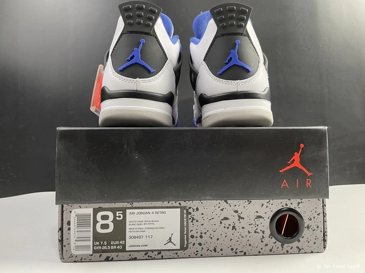 Jordan 4 308497-117 “Motorsports Air  1127